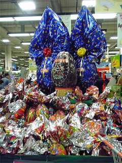 タマゴ型チョコ